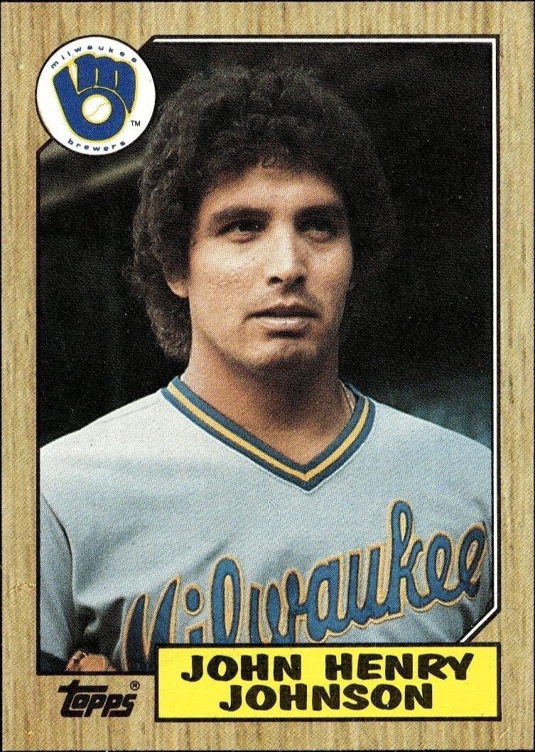 1987 Topps John Henry Johnson #377 trading card
