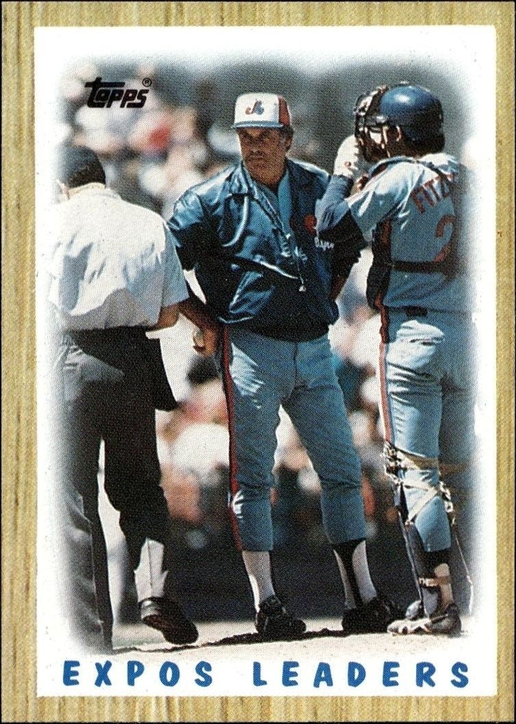 1987 Topps Montreal Expos #381 trading card