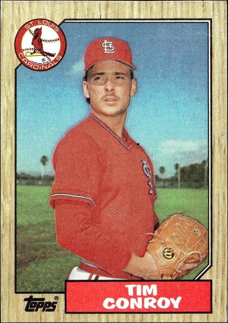 1987 Topps Tim Conroy #338 trading card
