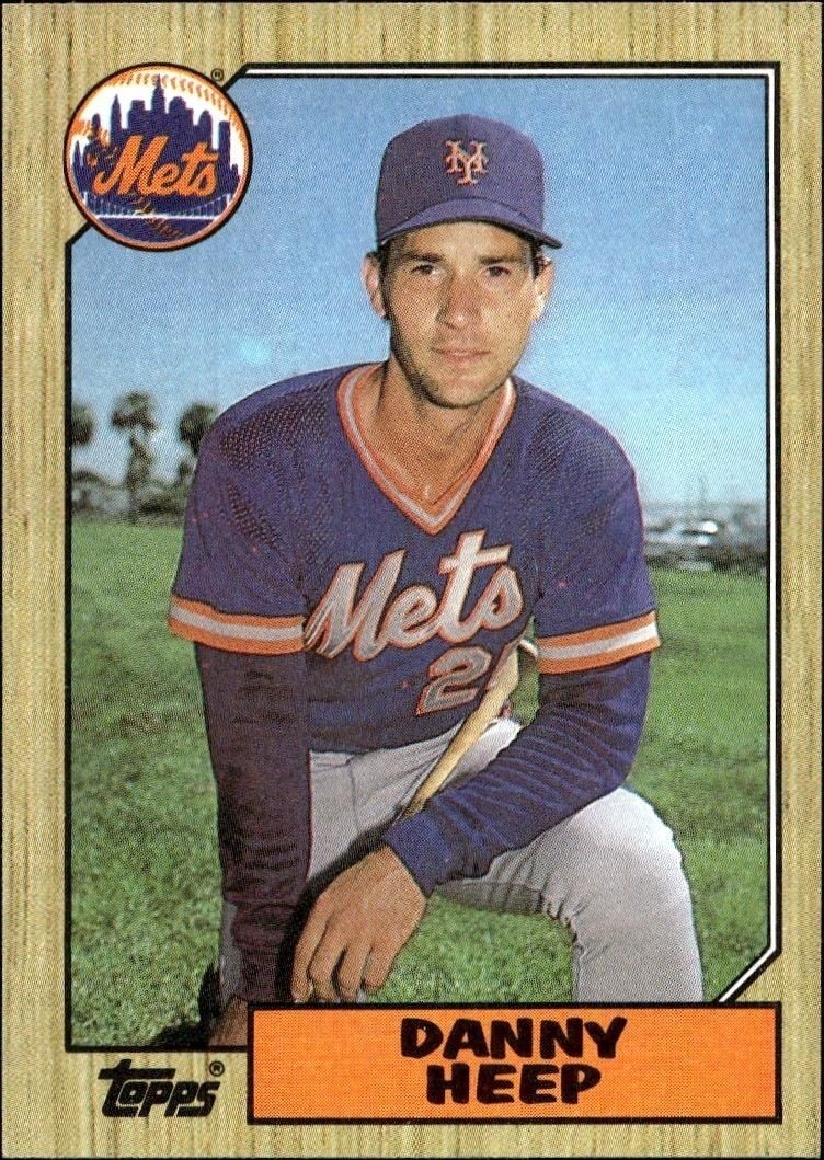 1987 Topps Danny Heep #241 trading card