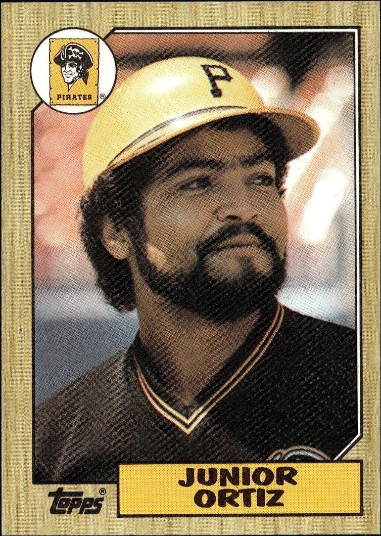 1987 Topps Junior Ortiz #583 trading card