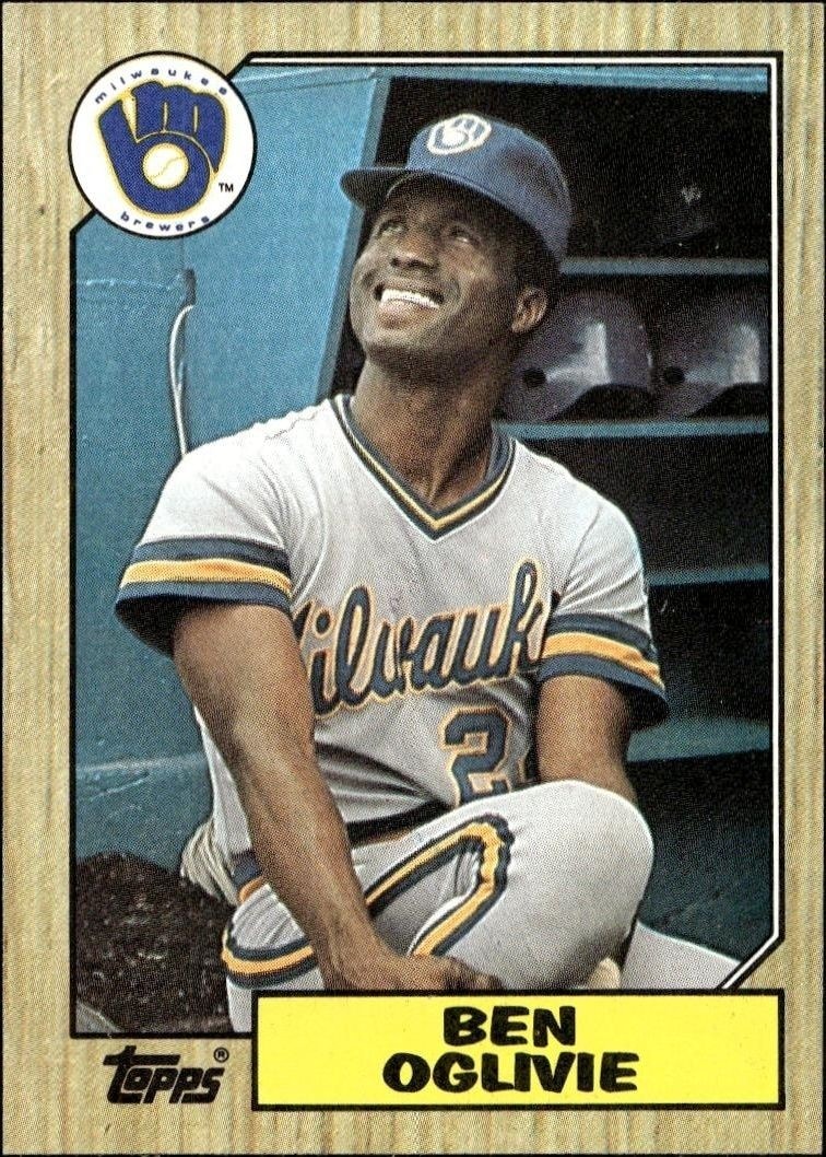 1987 Topps Ben Oglivie #586 trading card