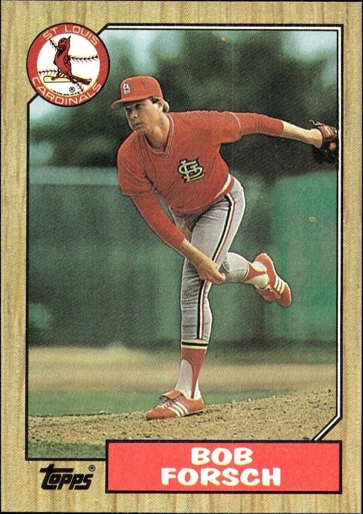 1987 Topps Bob Forsch #257 trading card