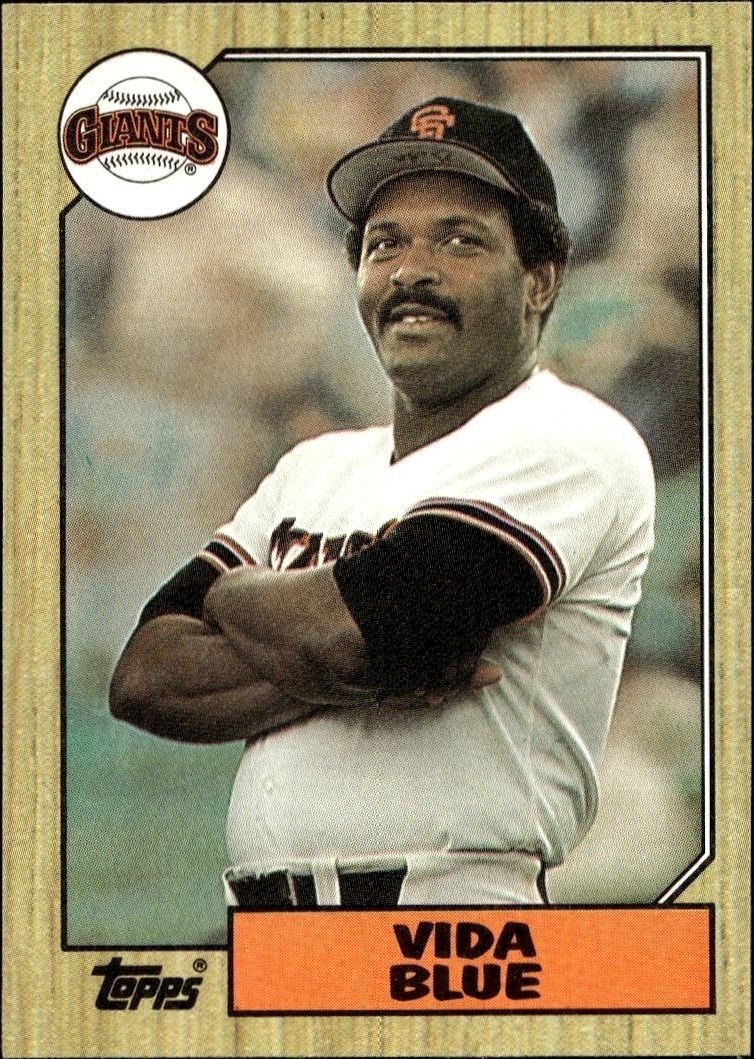 1987 Topps Vida Blue #260 trading card
