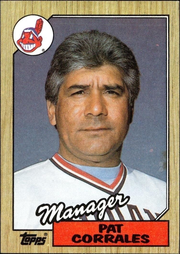 1987 Topps Pat Corrales #268 trading card