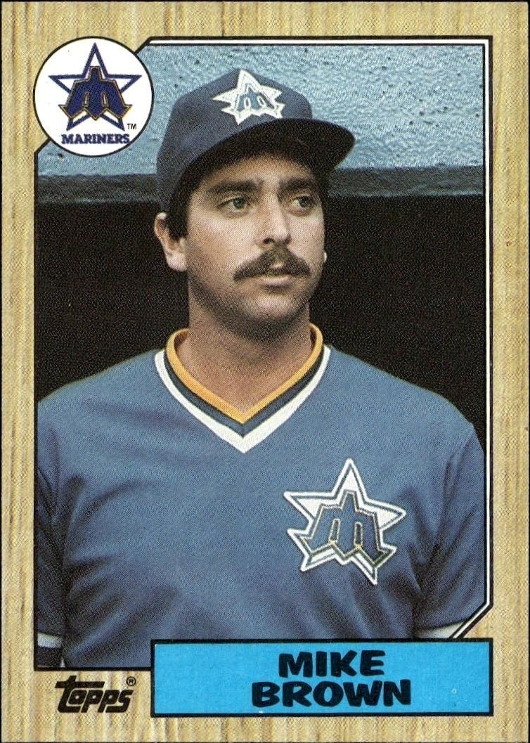 1987 Topps Mike Brown #271 trading card