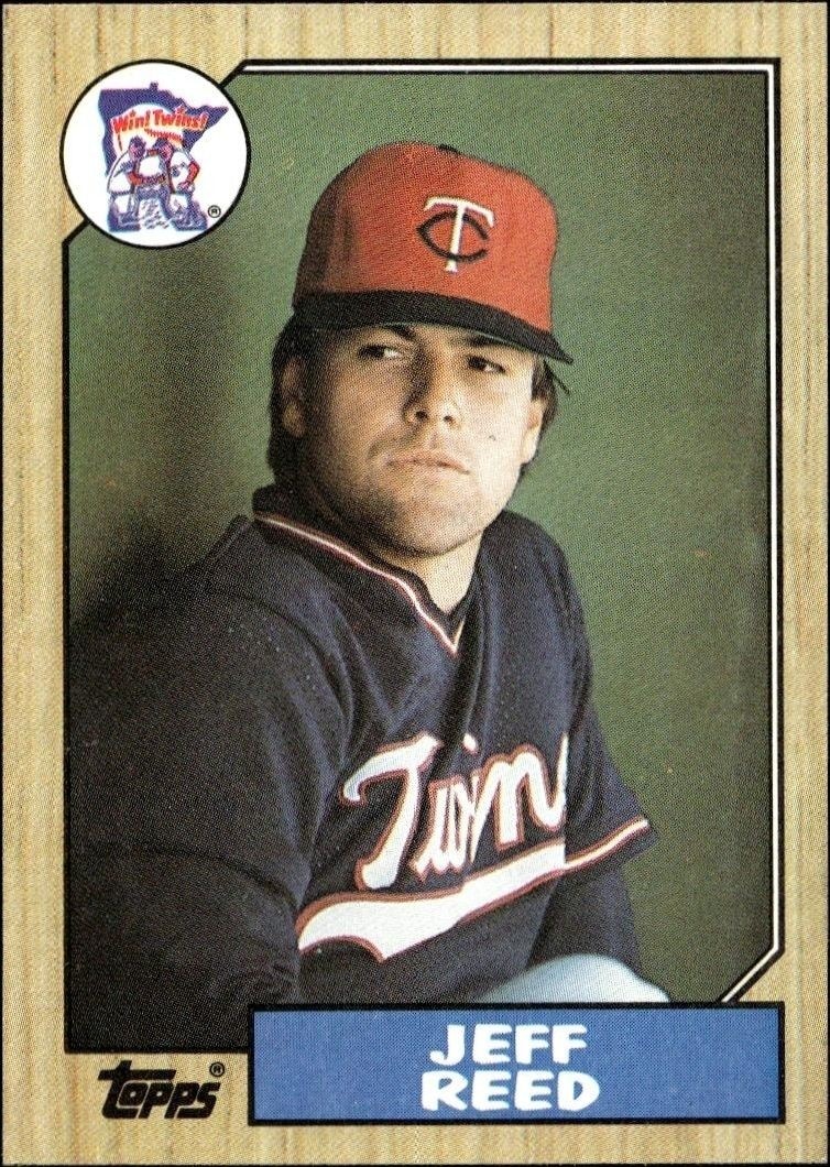 1987 Topps Jeff Reed #247 trading card