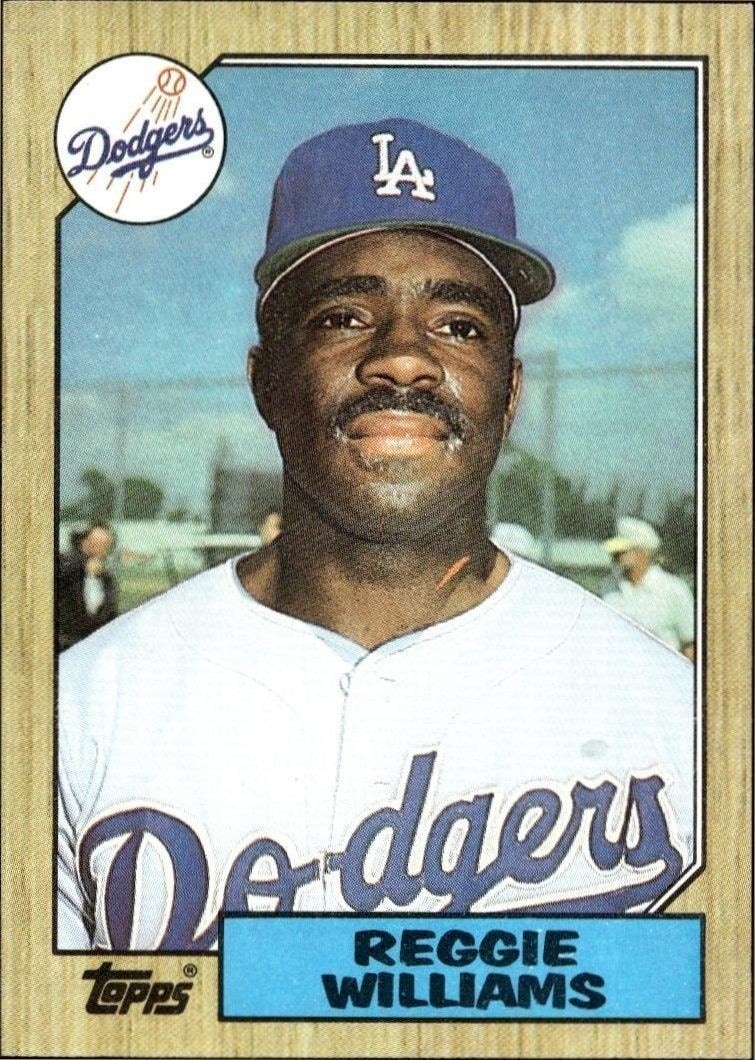 1987 Topps Reggie Williams #232 trading card