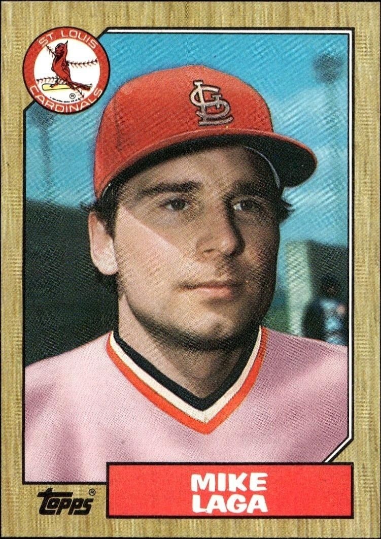 1987 Topps Mike Laga #321 trading card