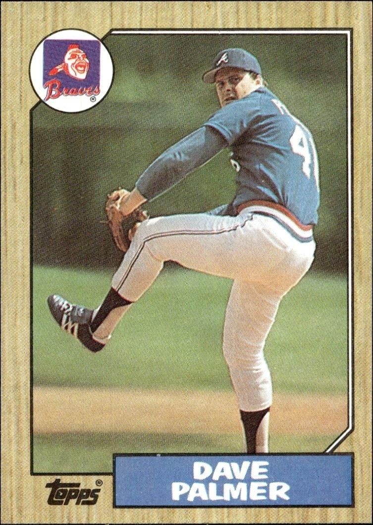 1987 Topps Dave Palmer #324 trading card