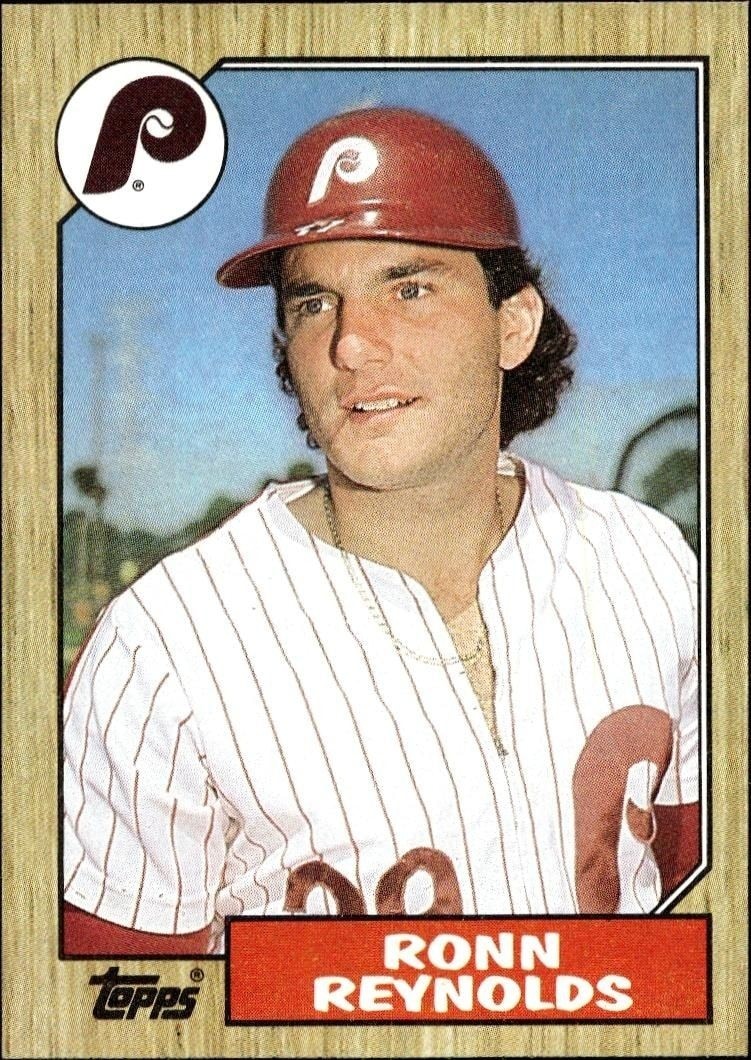 1987 Topps Ronn Reynolds #471 trading card