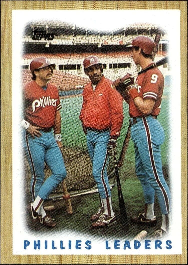 1987 Topps Philadelphia Phillies #481 trading card