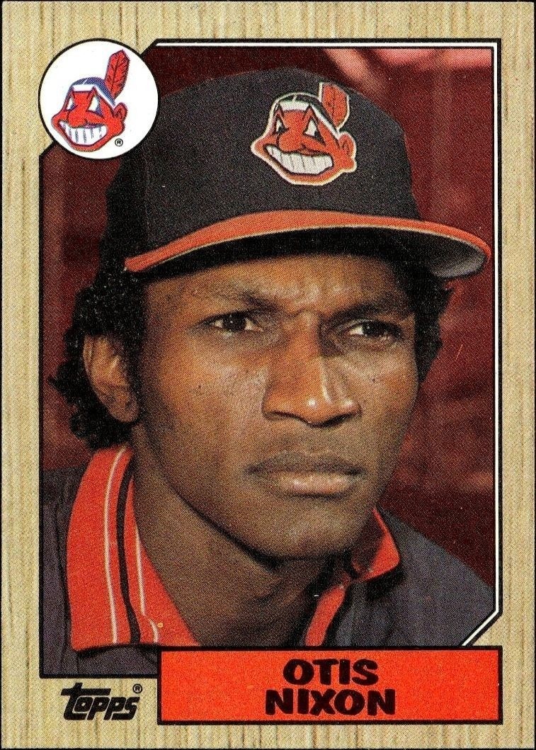 1987 Topps Otis Nixon #486 trading card