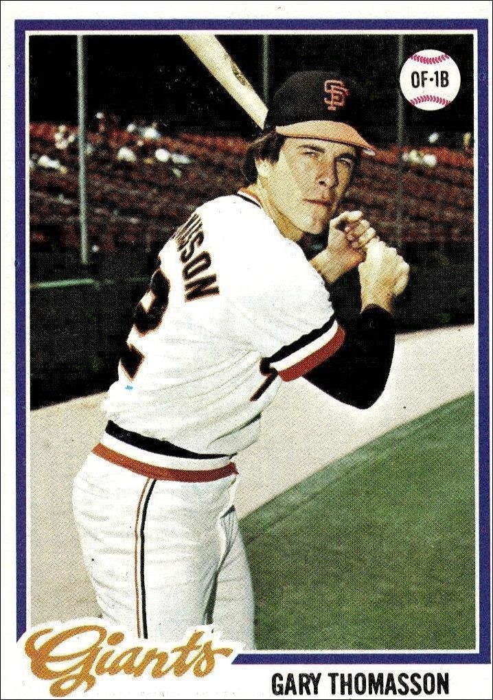 1978 Topps Gary Thomasson #648 trading card