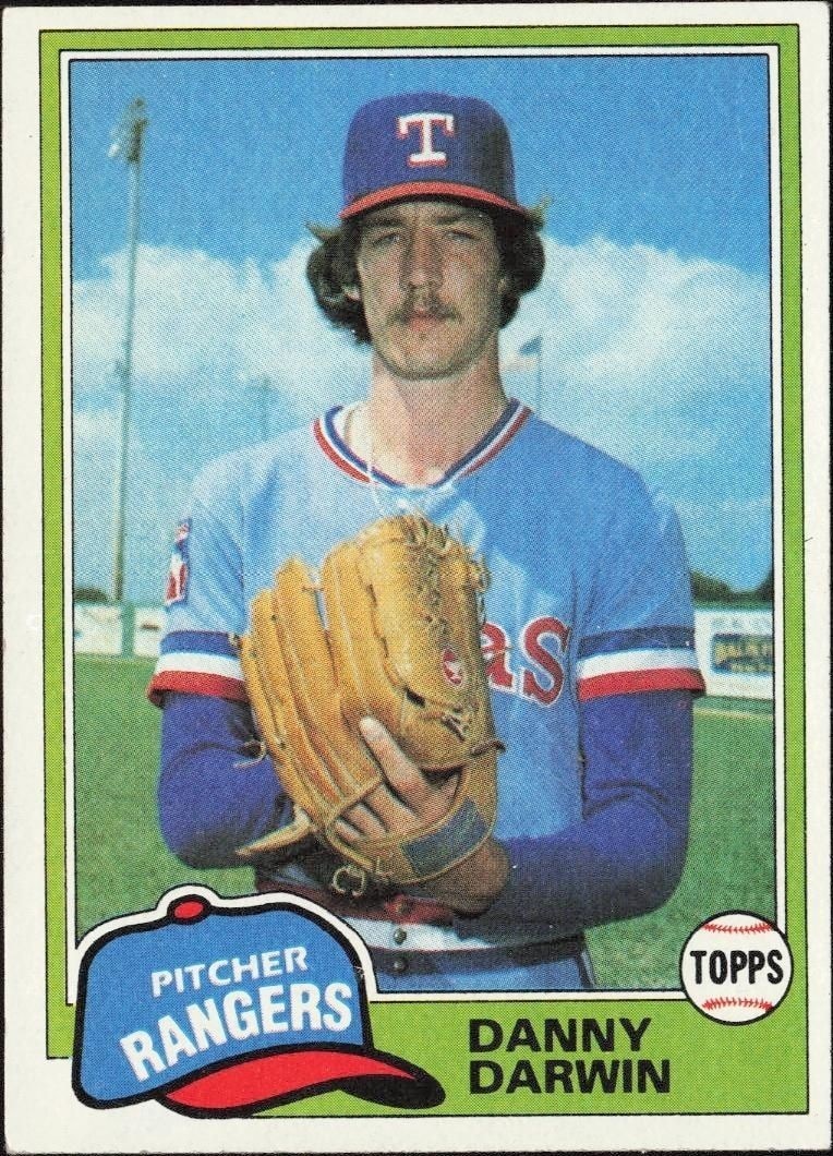 1981 Topps Danny Darwin #22 trading card