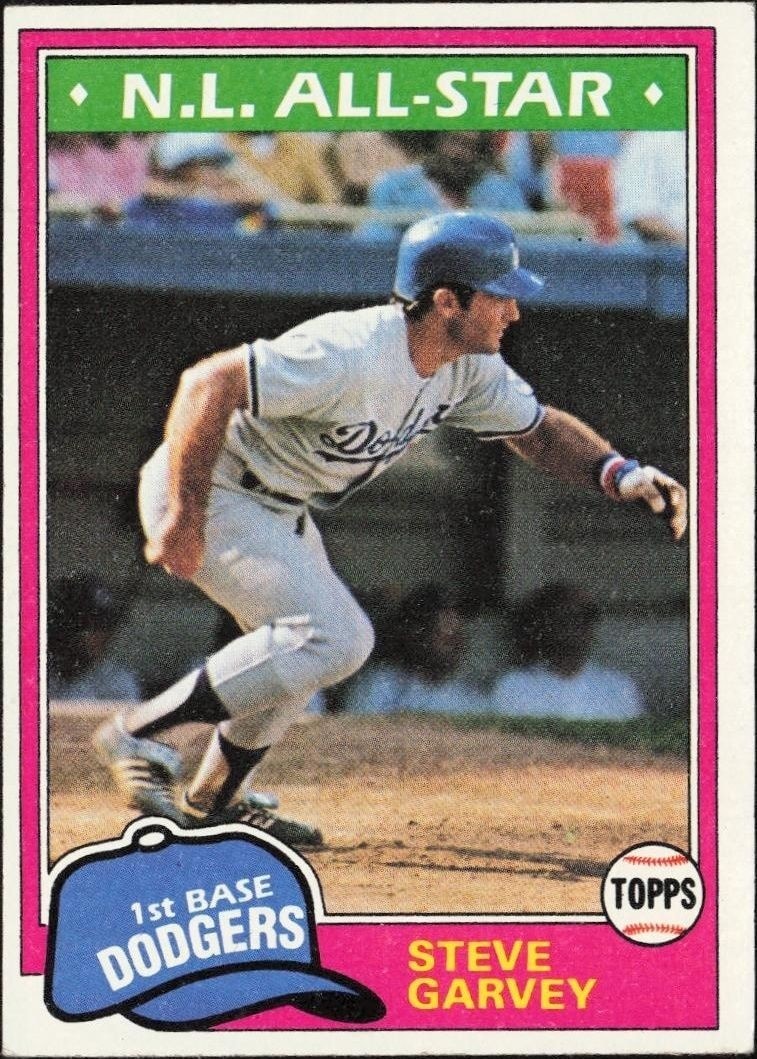 1981 Topps Steve Garvey #530 trading card