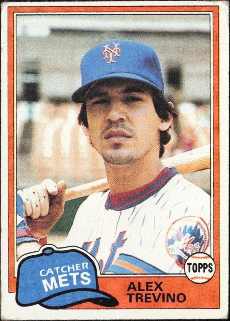 1981 Topps Alex Trevino #23 trading card