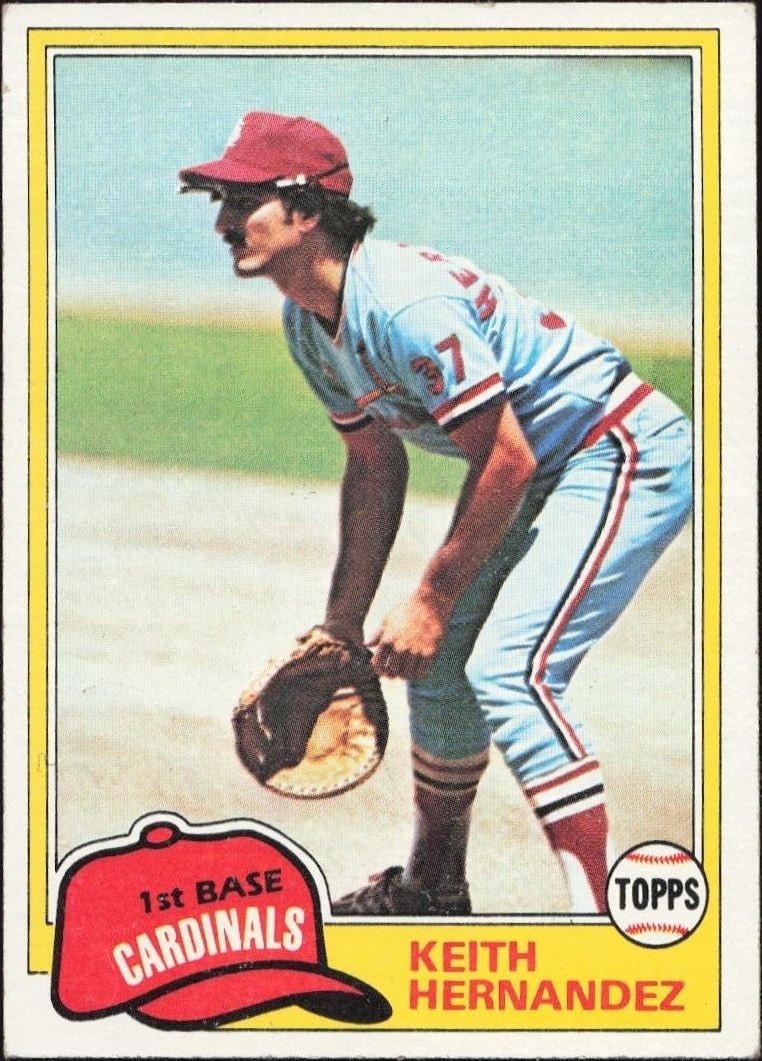 1981 Topps Keith Hernandez #420 trading card