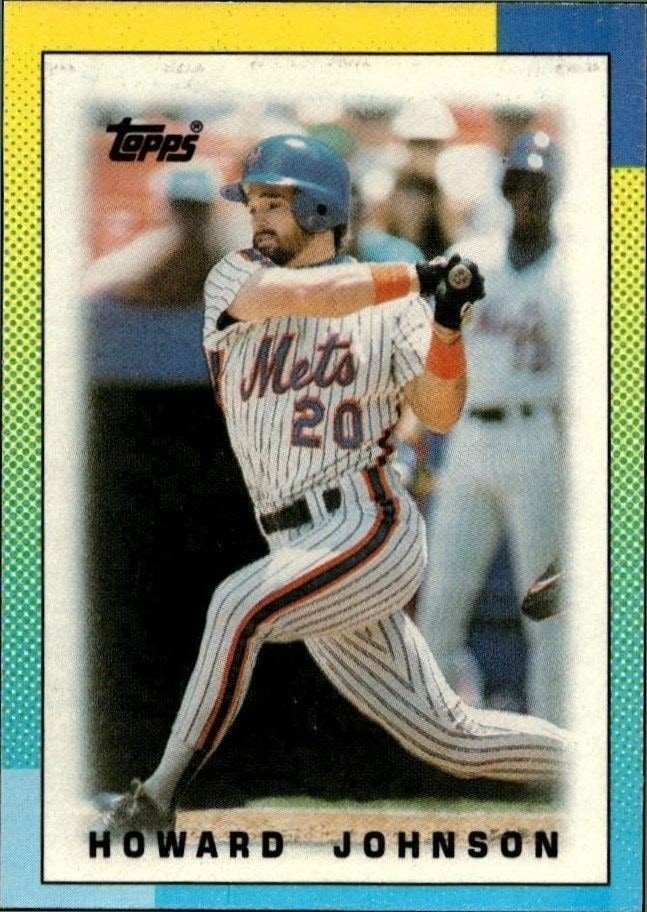 1990 Topps Minis Howard Johnson #67 trading card