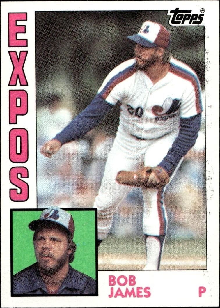 1984 Topps Bob James #579 trading card