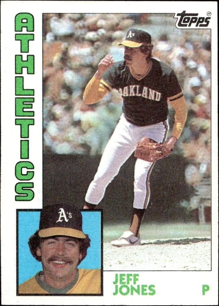 1984 Topps Jeff Jones #464 trading card