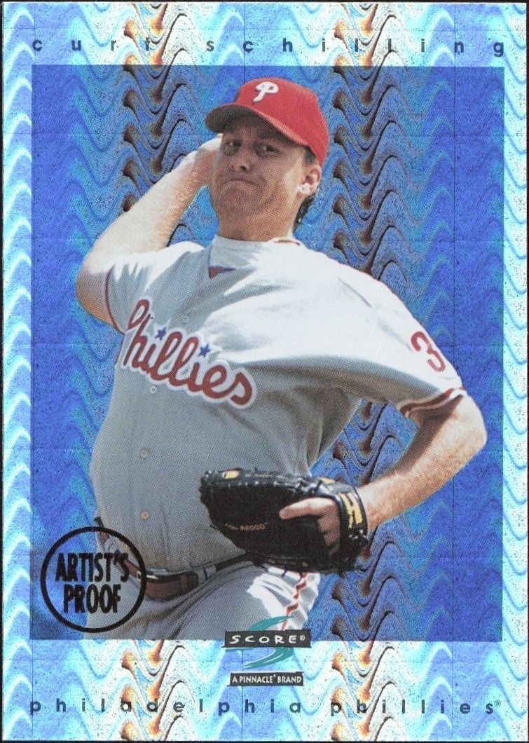 1997 Score Curt Schilling #416 trading card