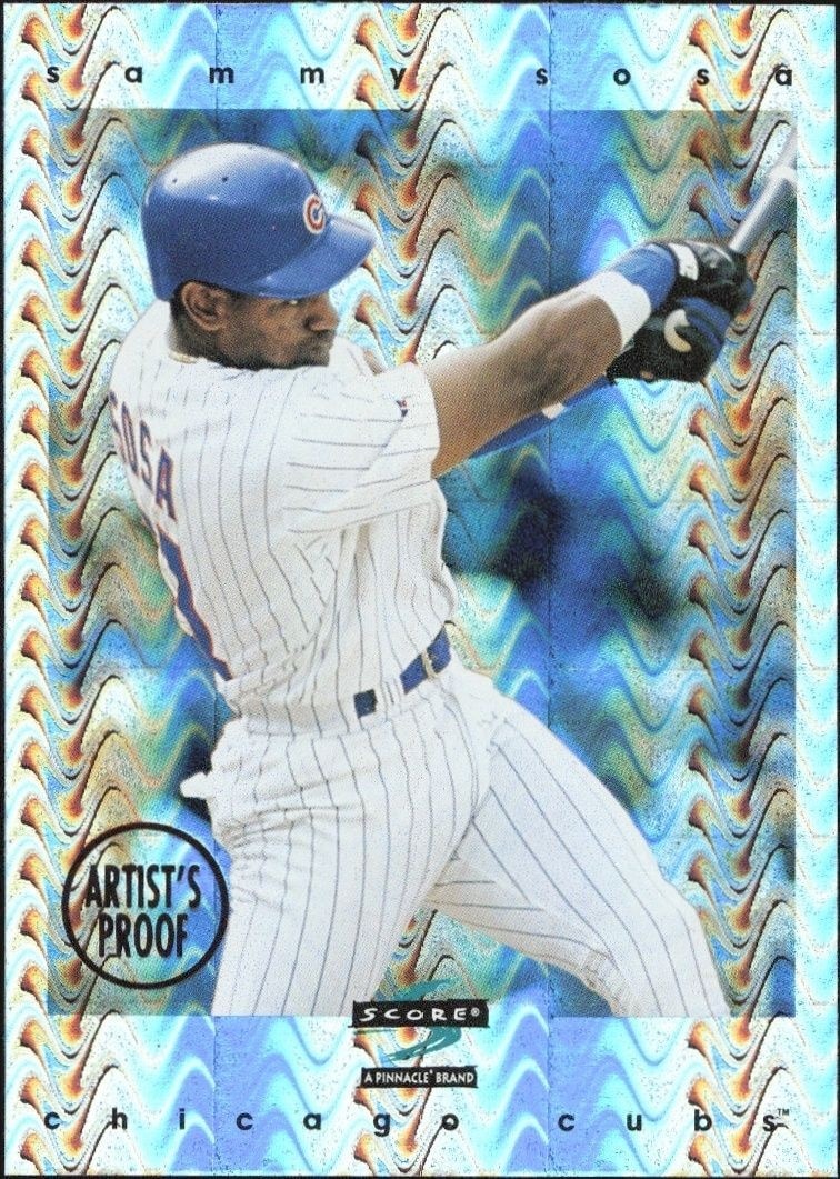 1996 Score Sammy Sosa #244 trading card