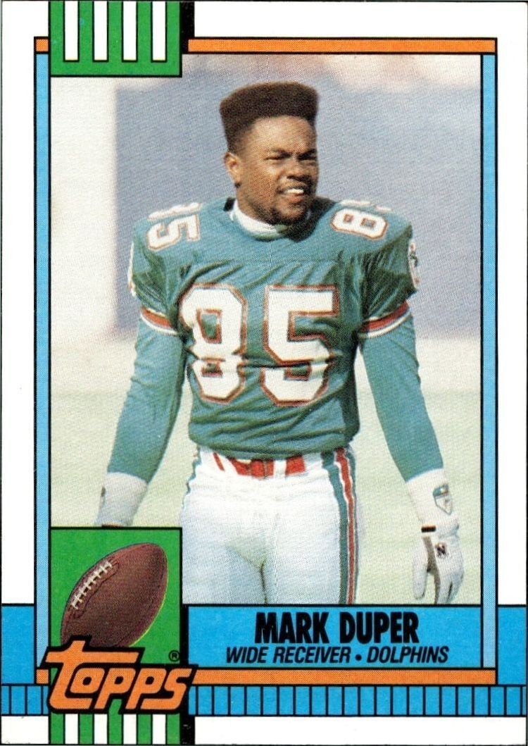 1990 Topps Mark Duper #330 trading card