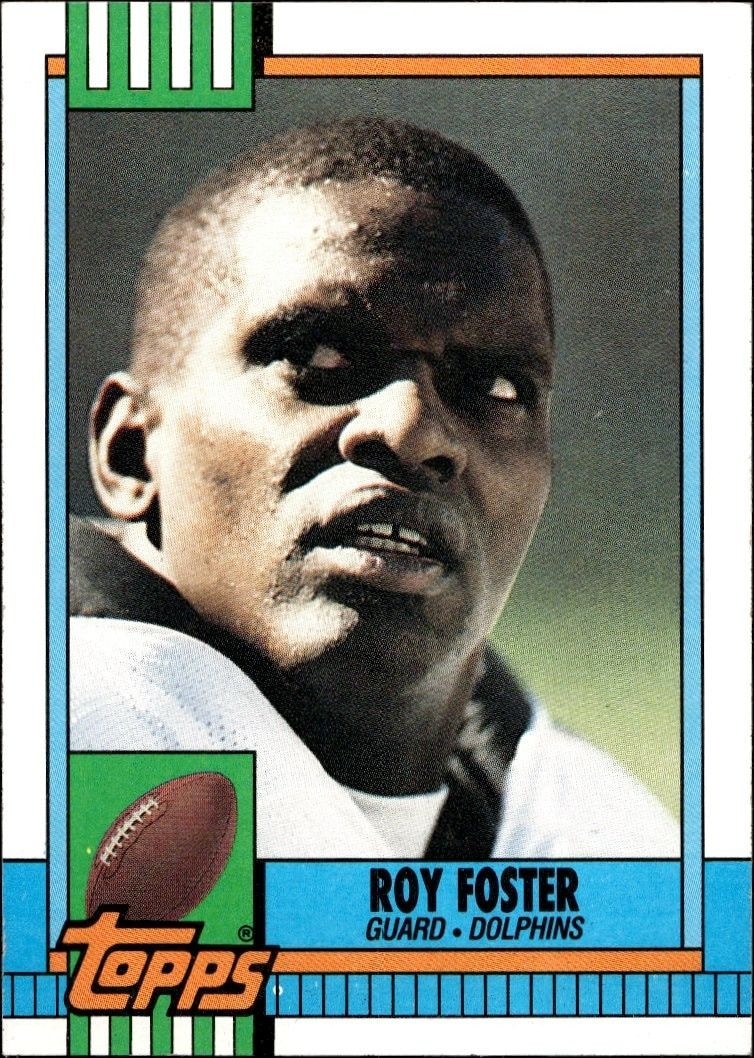 1990 Topps Roy Foster #327 trading card