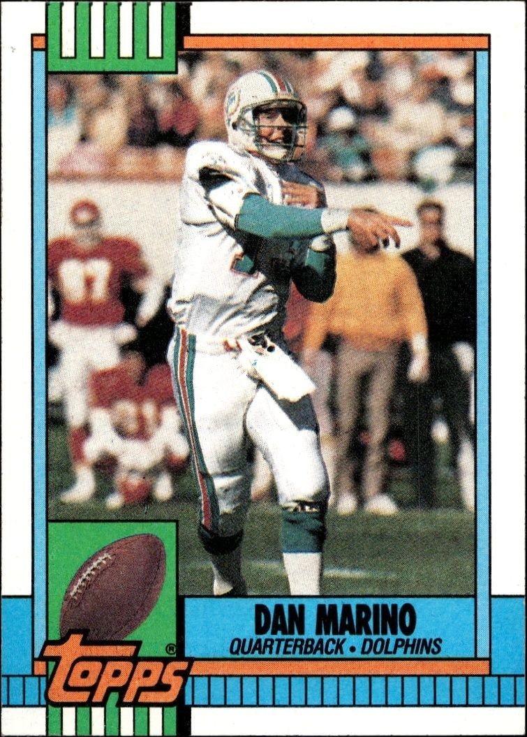 1990 Topps Dan Marino #323 trading card