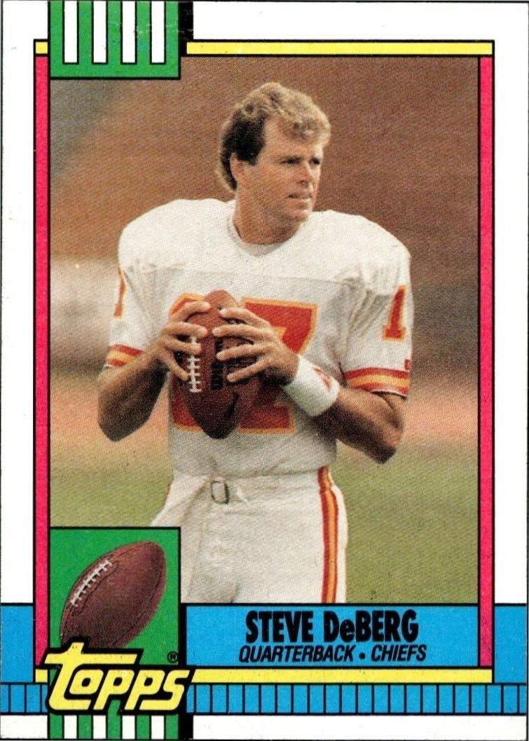 1990 Topps Steve DeBerg #257 trading card