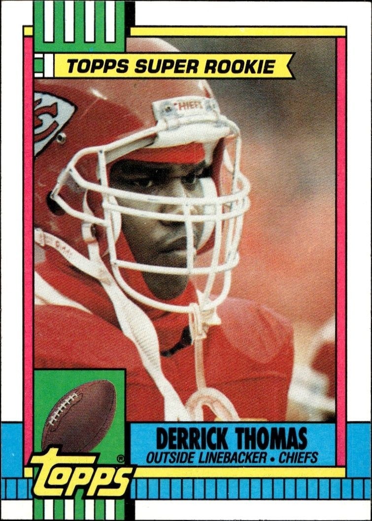 1990 Topps Derrick Thomas #248 trading card