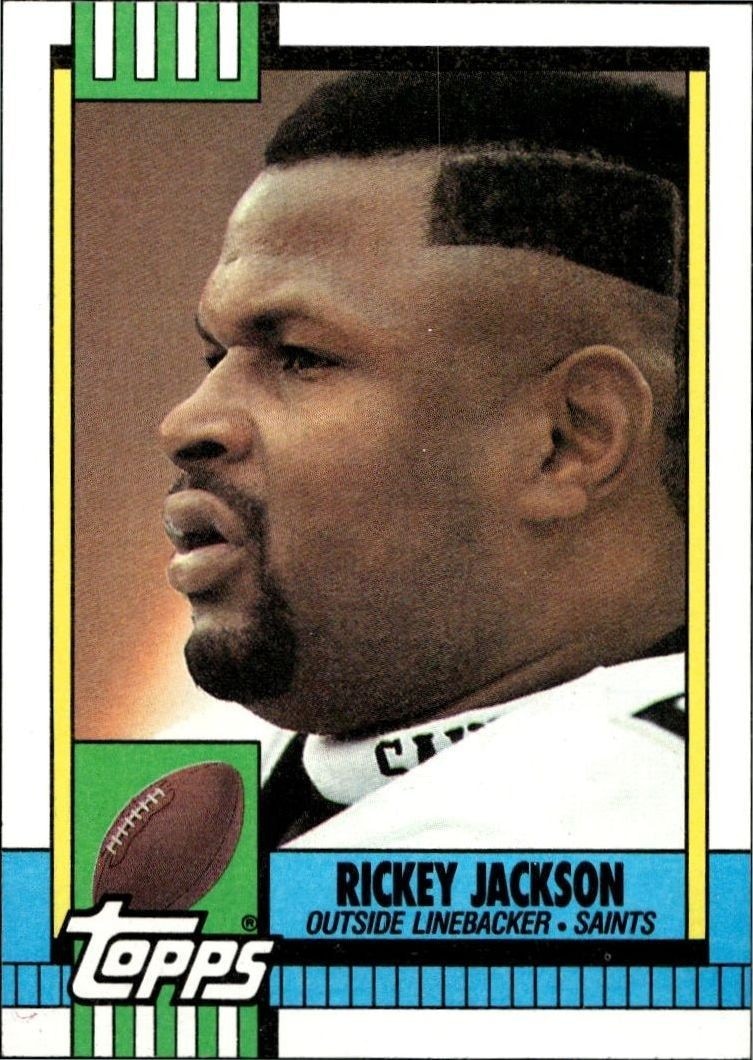 1990 Topps Rickey Jackson #242 trading card