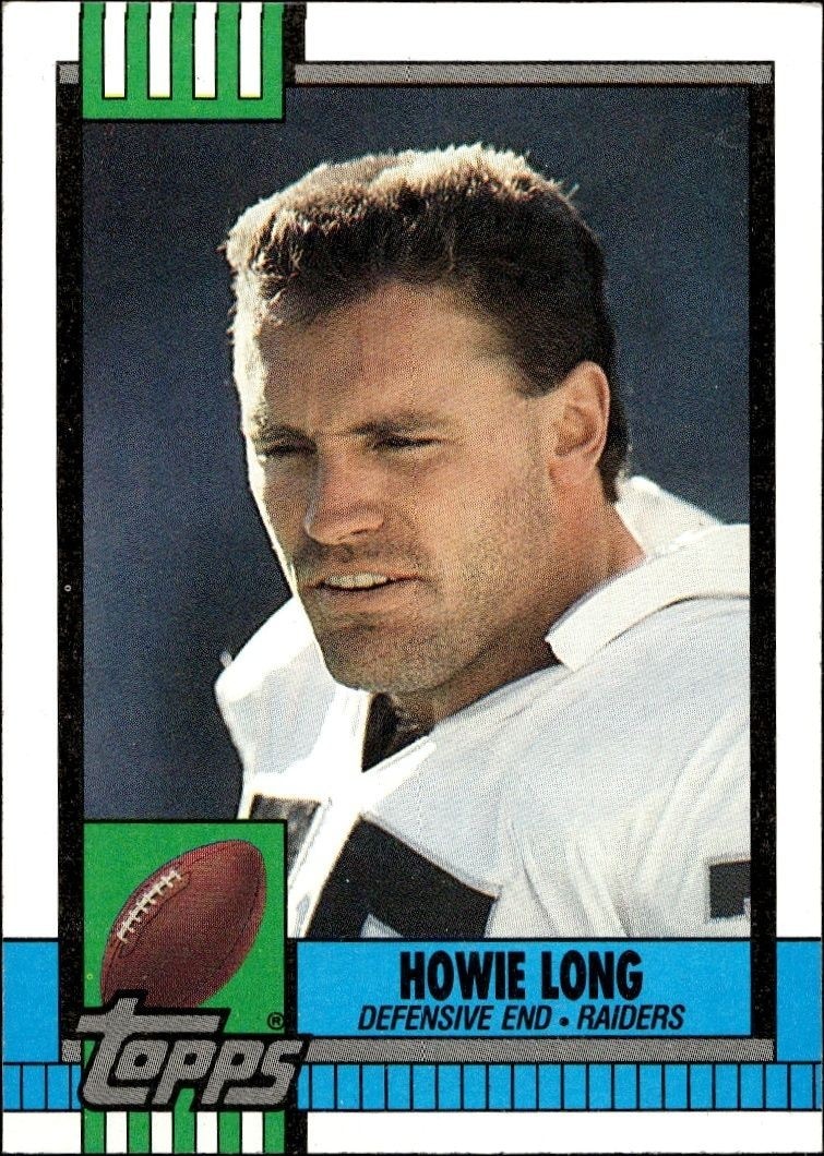 1990 Topps Howie Long #284 trading card