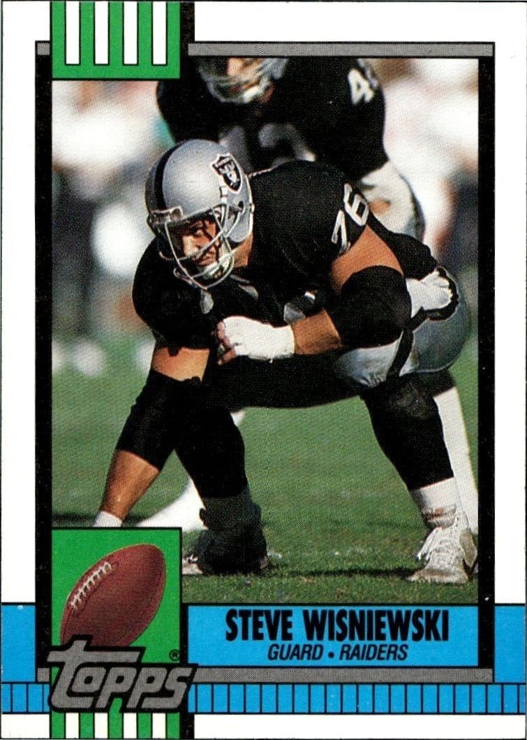 1990 Topps Steve Wisniewski #282 trading card