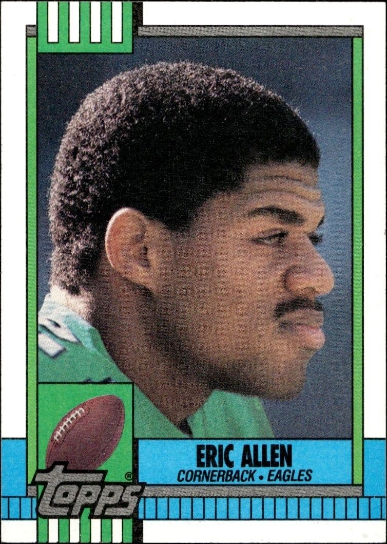 1990 Topps Eric Allen #87 trading card