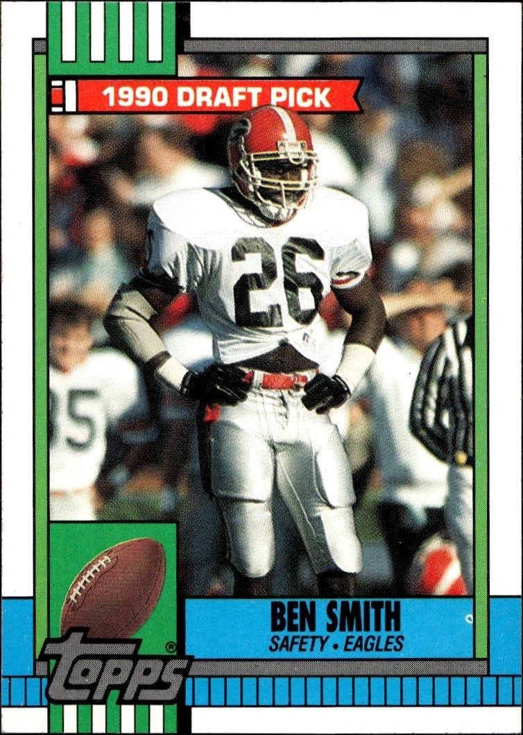 1990 Topps Ben Smith #84 trading card