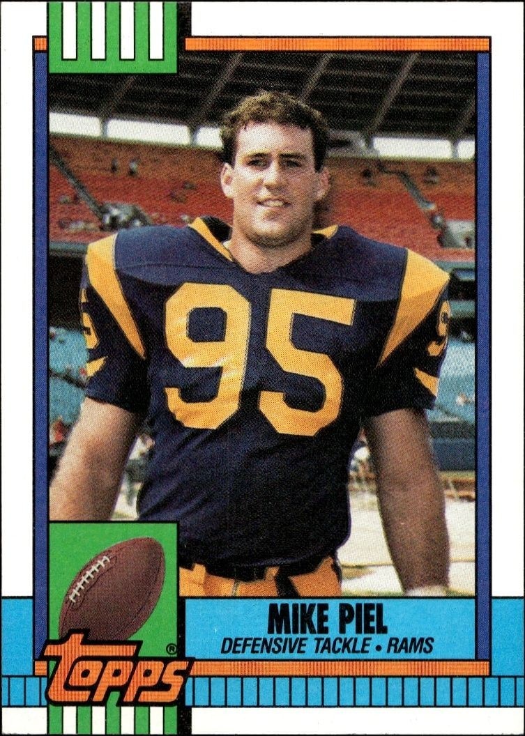 1990 Topps Mike Piel #81 trading card