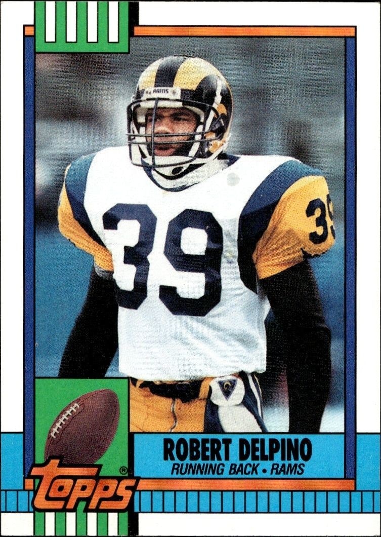1990 Topps Robert Delpino #79 trading card