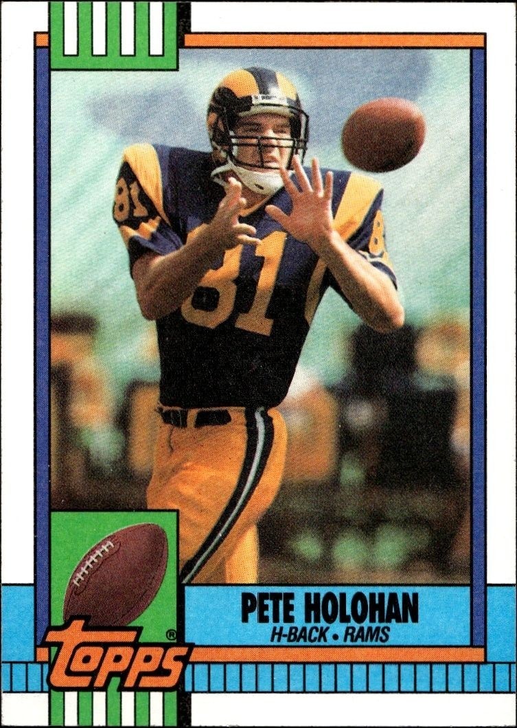 1990 Topps Pete Holohan #78 trading card