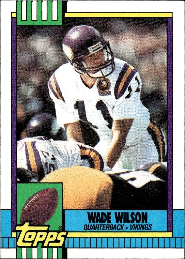 1990 Topps Wade Wilson #114 trading card