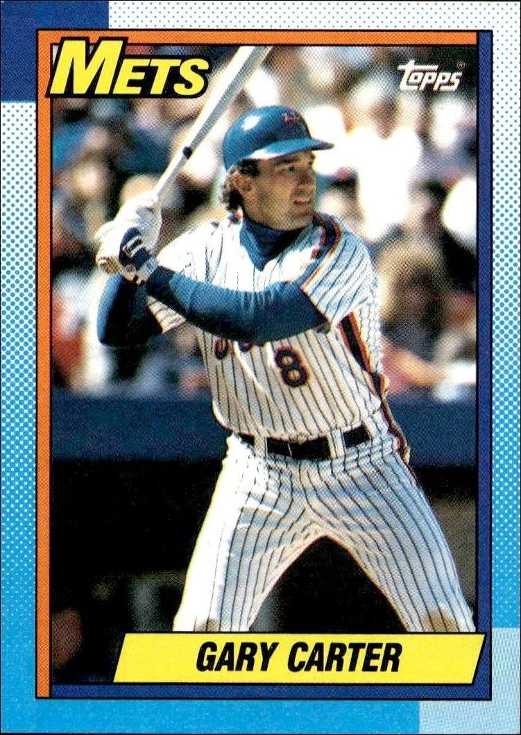 1990 Topps Gary Carter #790 trading card