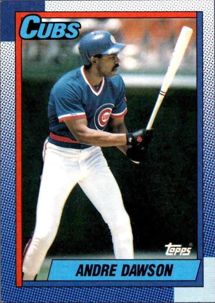 1990 Topps Andre Dawson #140 trading card