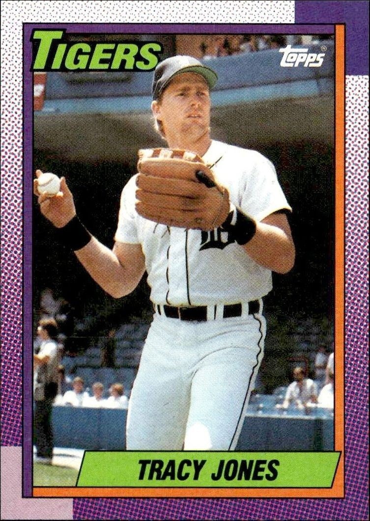 1990 Topps Tracy Jones #767 trading card