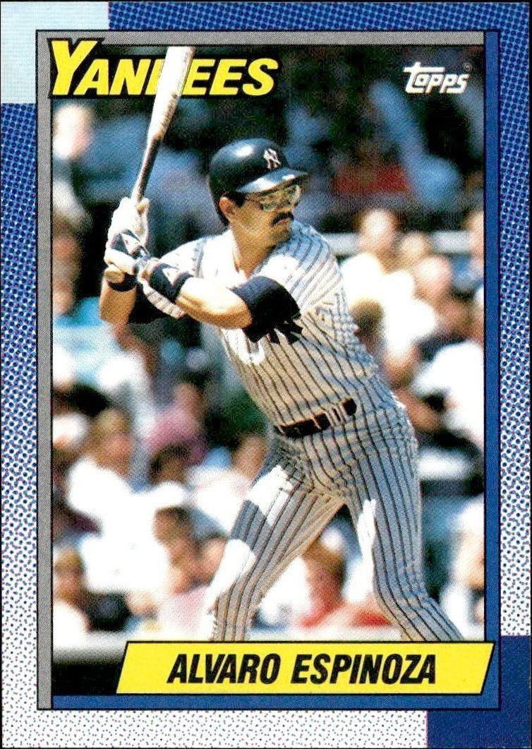 1990 Topps Alvaro Espinoza #791 trading card