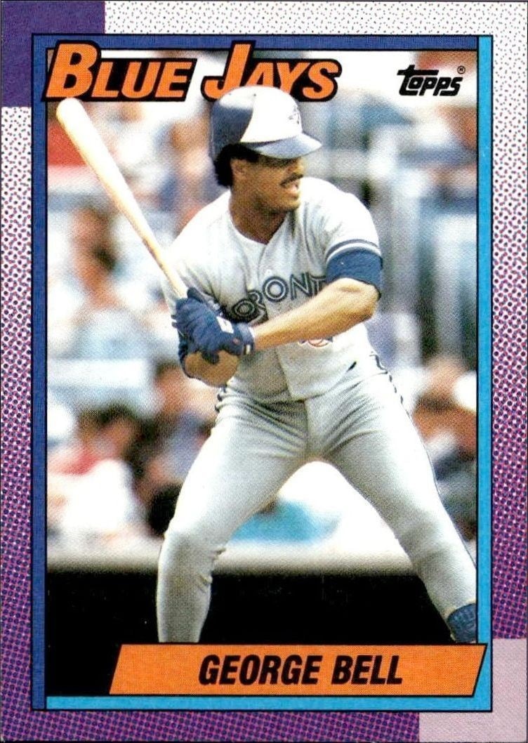 1990 Topps George Bell #170 trading card