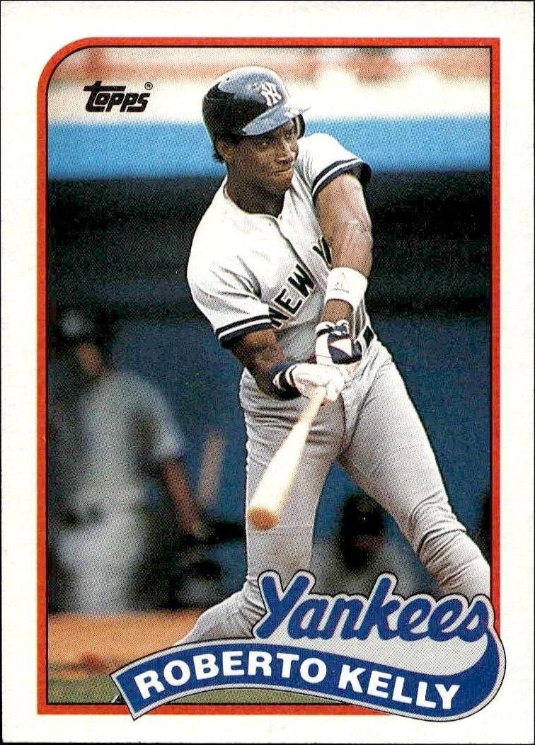 1989 Topps Roberto Kelly #691 trading card