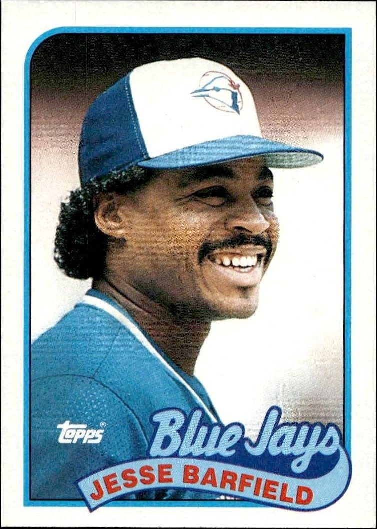 1989 Topps Jesse Barfield #325 trading card