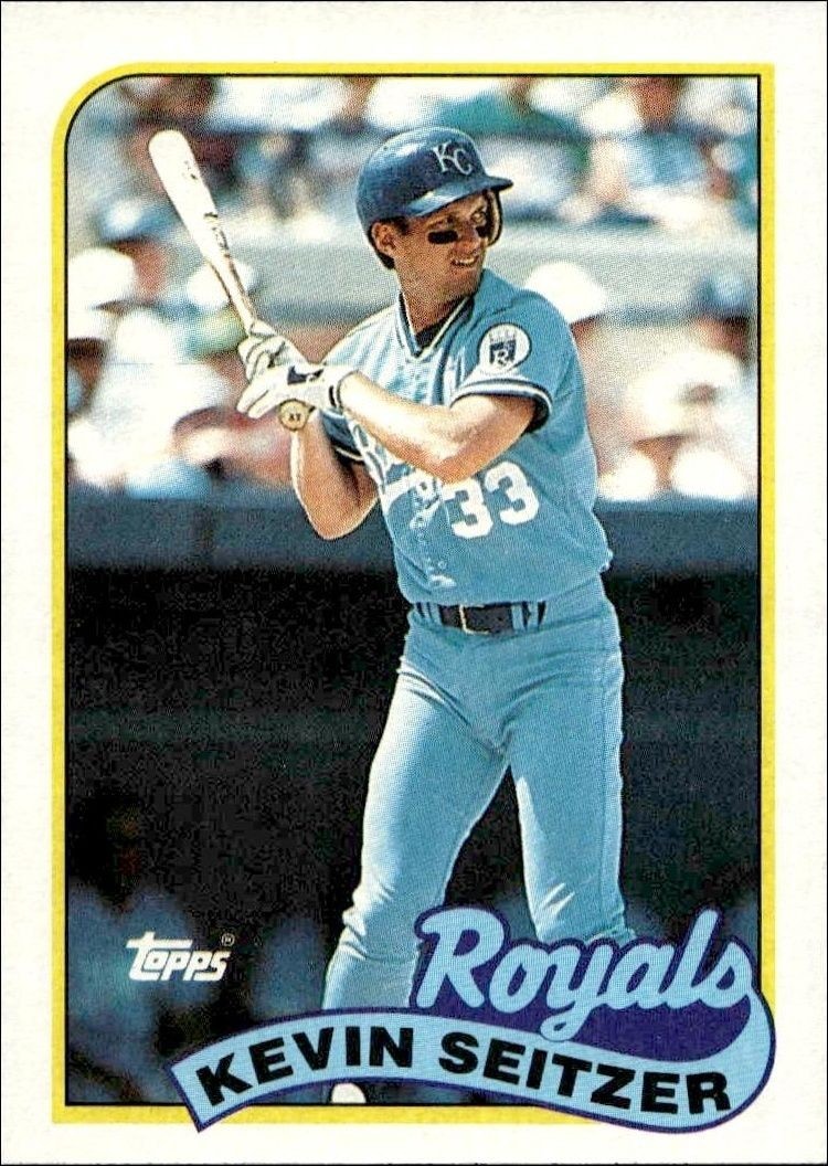 1989 Topps Kevin Seitzer #670 trading card
