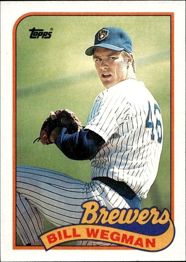 1989 Topps Bill Wegman #768 trading card